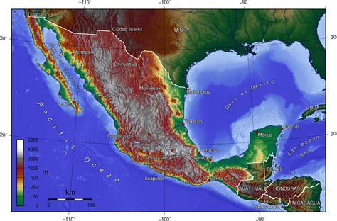 what is the altitude of mexico city